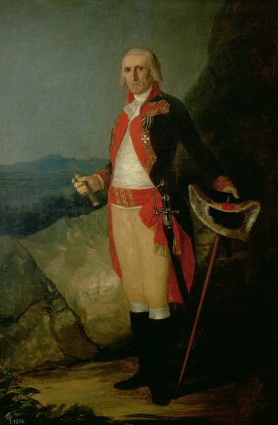 General José de Urrutia, 1798 von Francisco de Goya
